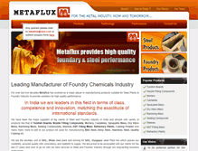 Tablet Screenshot of metafluxco.com